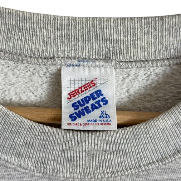 Vintage Jerzees Most Practical Show on Earth Crewneck Sweatshirt Oatmeal Size XL - Picture 4 of 7